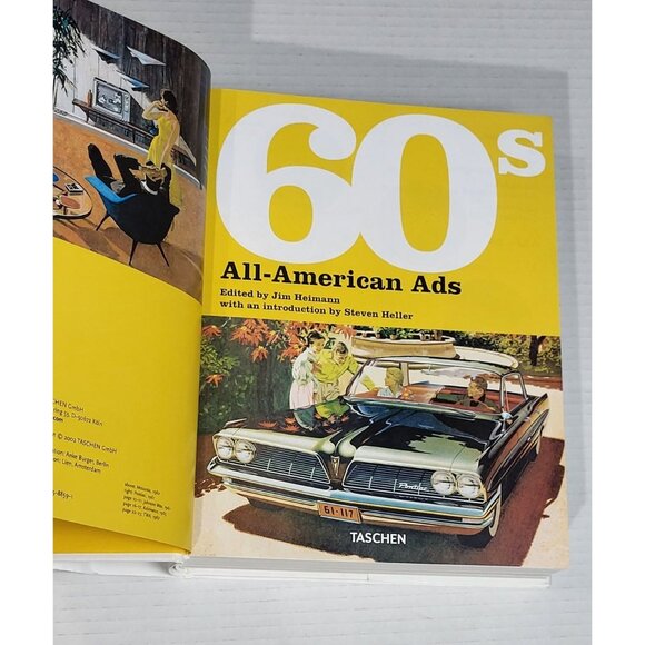 All-American Ads Of The 60s Taschen Jim Heimann Hardcover Book - Picture 3 of 6